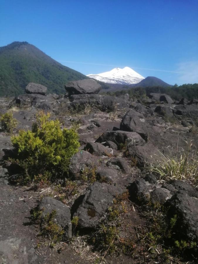 Cabana May Pao, Para 3 En Melipeuco Cerca Del Parque Nacional Conguillio Экстерьер фото